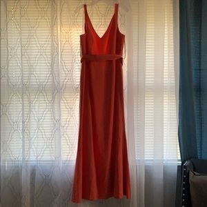 Coral gown